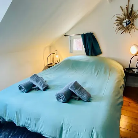 Nyaraló La Maison Des Plantes, Charmante, Atypique Et Cosy Pour 4 Personnes Avec Parking Et Jardin