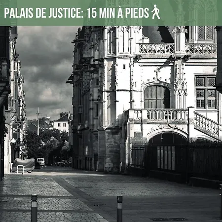 La Maison Des Plantes, Charmante, Atypique Et Cosy Pour 4 Personnes Avec Parking Et Jardin Tatil Evi Rouen