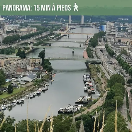 La Maison Des Plantes, Charmante, Atypique Et Cosy Pour 4 Personnes Avec Parking Et Jardin 鲁昂