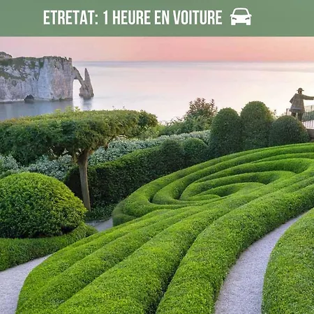 度假居 La Maison Des Plantes, Charmante, Atypique Et Cosy Pour 4 Personnes Avec Parking Et Jardin 鲁昂