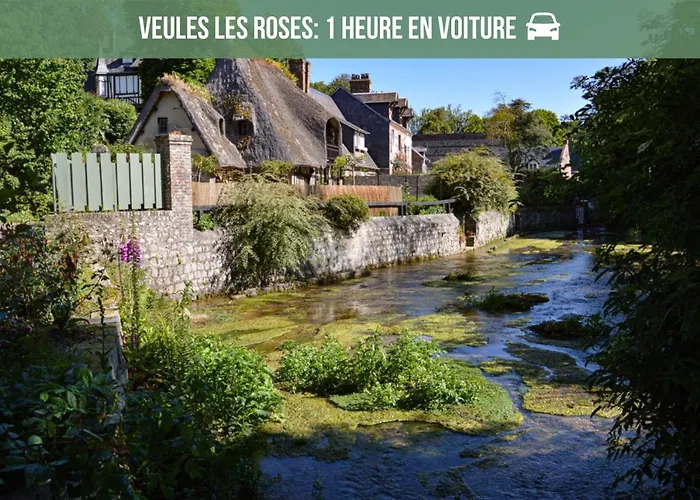 Feriehus La Maison Des Plantes, Charmante, Atypique Et Cosy Pour 4 Personnes Avec Parking Et Jardin Rouen